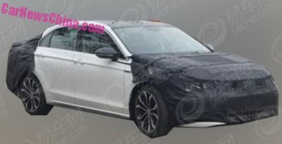 В Сети появились шпионские снимки модели Volkswagen Lamando GTS