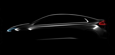 Компания Hyundai показала тизерное изображение конкурента Toyota Prius