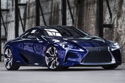 Lexus презентует новый спорткар LC500 в январе грядущего года
