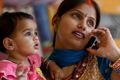 Число абонентов мобильной связи в Индии превысило 1 миллиард