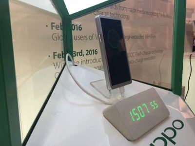 Новая технология от Oppo заряжает батарею смартфона за 15 минут