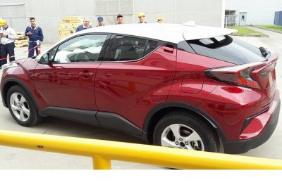 В Сети опубликованы фото серийного Toyota C-HR