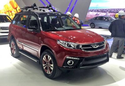 В Интернет попали шпионские снимки нового Chery Tiggo 7