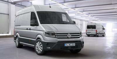 Volkswagen показал фотографии фургона Crafter нового поколения