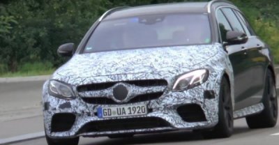 В Сети появилось видео седана и универсала Mercedes-AMG E63
