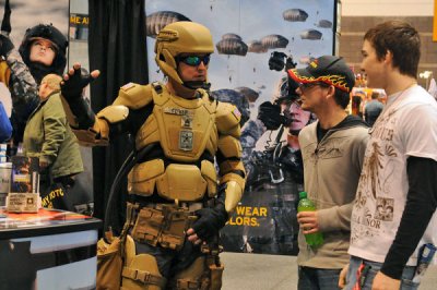 Армия США примет на вооружение костюм «Железного человека»