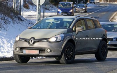 Renault проводит дорожные тесты нового кроссовера Captur