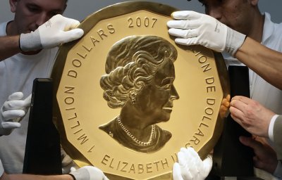 В Берлине украли монету номиналом 1 млн евро