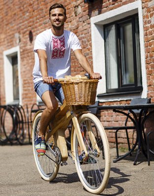 В Белоруссии начали производить велосипеды из березы и ясеня