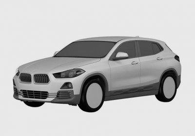 В Сети появились патентные изображения серийного BMW X2