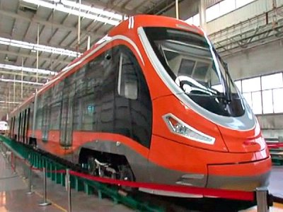 В Китае запущен трамвай, работающий на водородном топливе