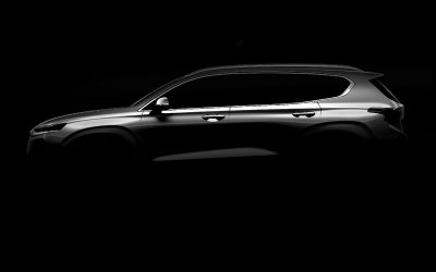 В Сети появились официальные снимки нового Hyundai Santa Fe