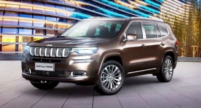 Jeep показал интерьер самиместного кроссовера