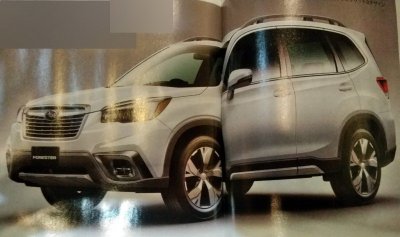 Subaru Forester 2019 рассекретили на фото
