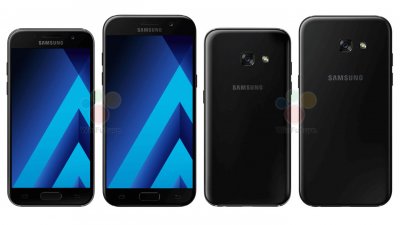 В Сети появились официальные рендеры Galaxy A3 (2017) и Galaxy A5 (2017)