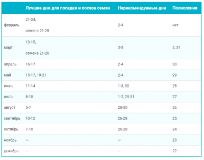 Лунный календарь посадки клубники в августе