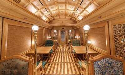 Самый роскошный поезд в мире: опубликованы фото