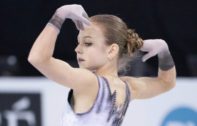 15-летняя фигуристка Александра Трусова выиграла этап Гран-при Skate Canada