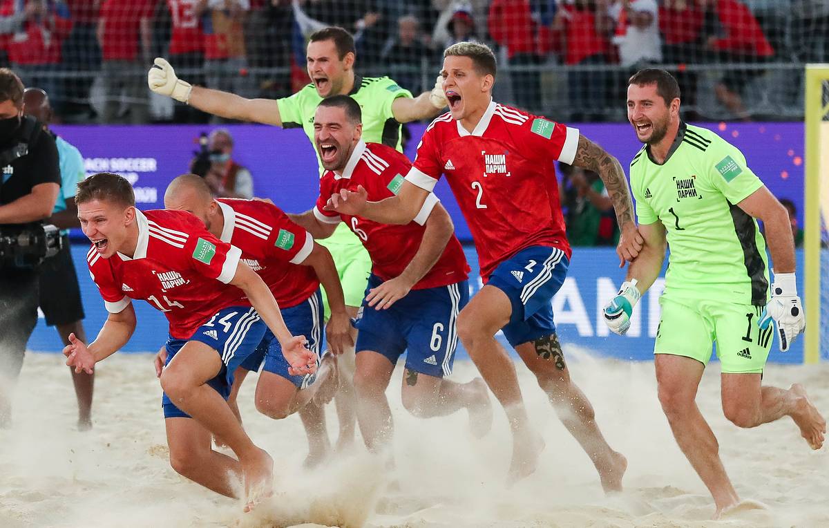 Сборная России победила на чемпионате мира по пляжному футболу