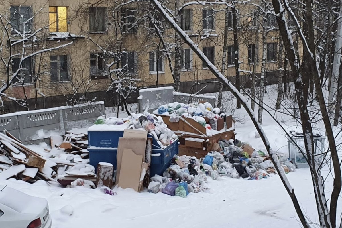 Бездействие Смольного при уборке мусора привлечет внимание Кремля