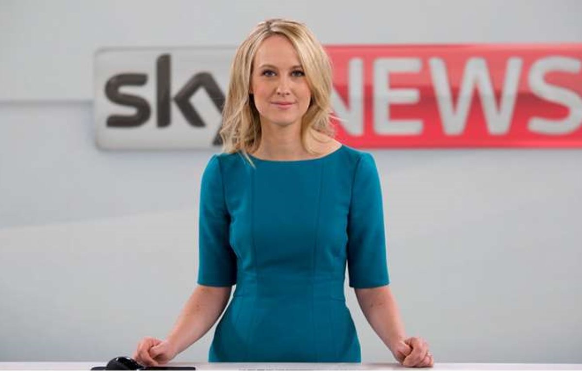 Журналистка Ксения Собчак показала фанатам своего двойника с британского канала SkyNews