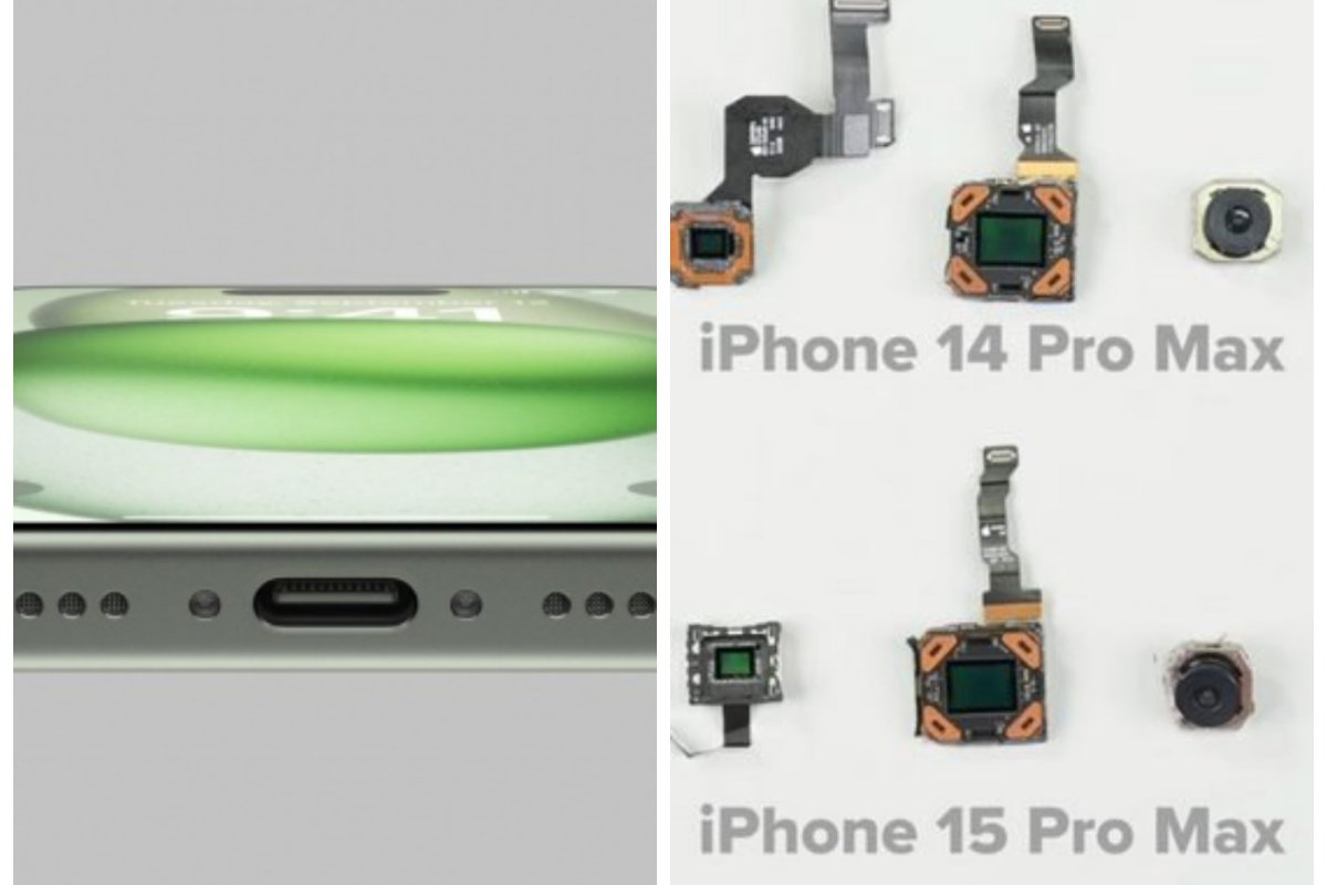 В iFixit разобрали iPhone 15 Pro Max, показав необычную тетрапризму камеры