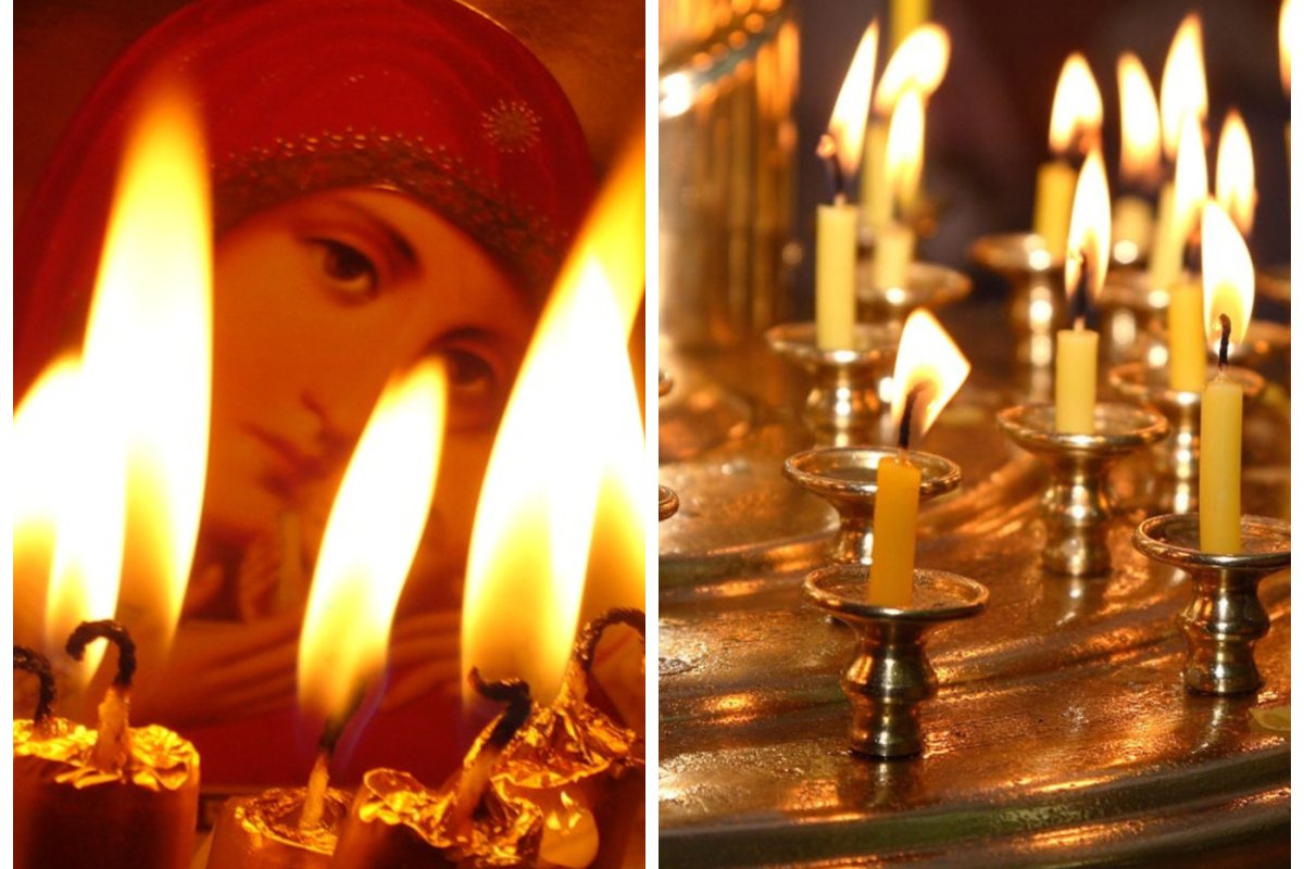 Жителям России объяснили, как нужно правильно ставить свечи в православном храме