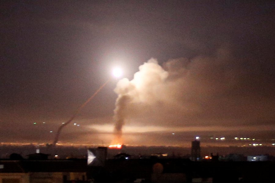 ПВО России помогли Сирии сбить ракеты ВВС Израиля сразу же после пуска »