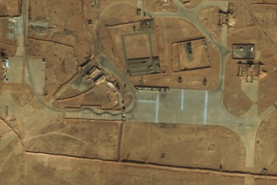 Появились снимки новой российской военной базы «Табка» в Сирии