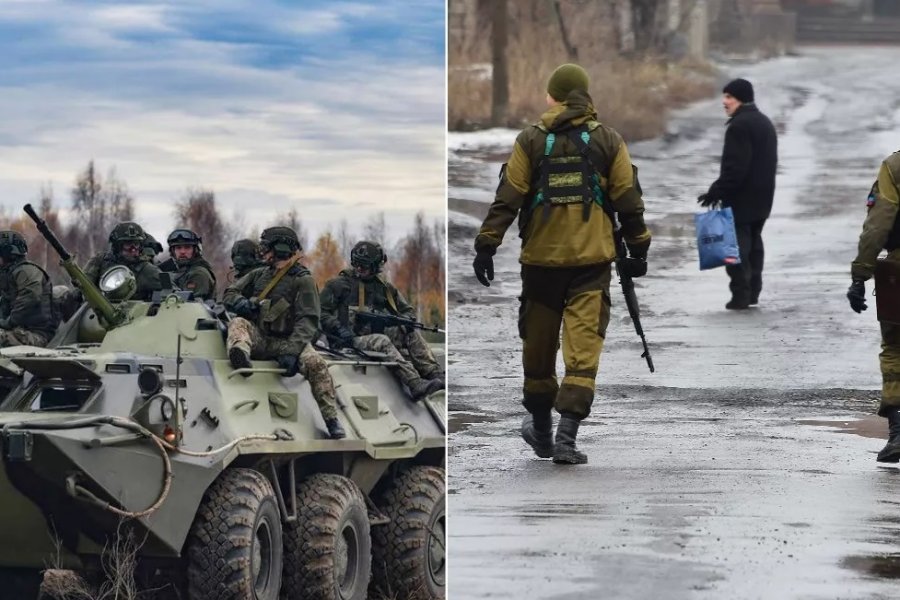 Появилось видео ввода российских войск на Донбасс из Ростовской области