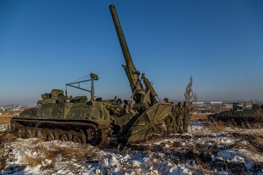 Самый большой миномет в мире фото и название